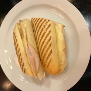 chicken and cheese panini