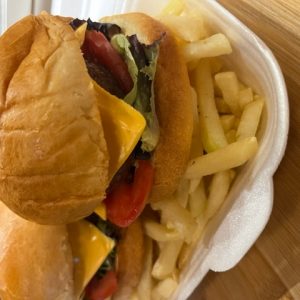 Two Single Cheeseburgers