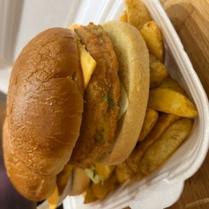 Vegetarian burger